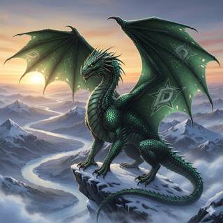Dallas Stars Dragon