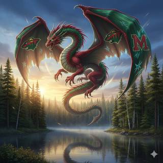 Minnesota Wild Dragon