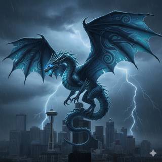 Seattle Krakens Dragon