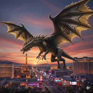 Las Vegas Golden Knights Dragon
