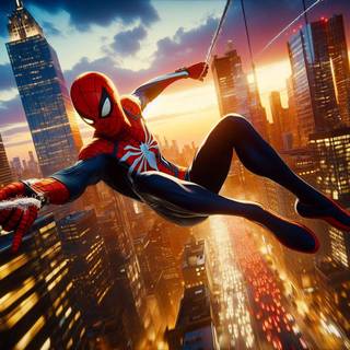 HD WALLPAPER SPIDER MAN , PS5