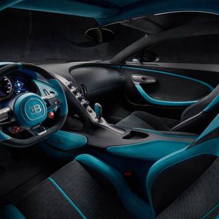 Bugatti Divo Luxury Sports Car Interior