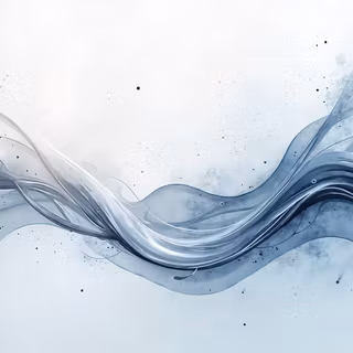 Gray Waves Background