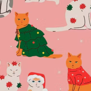 Christmas cats!