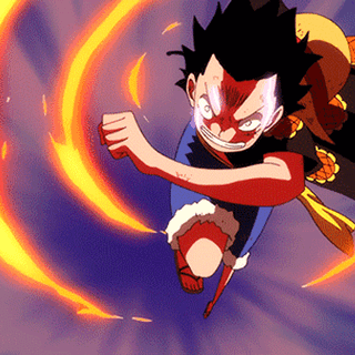 cool Luffy animation