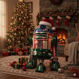 Christmas R2-D2