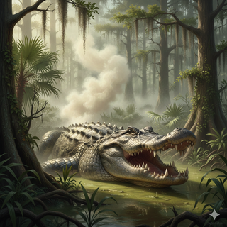 Giant Size Alligator