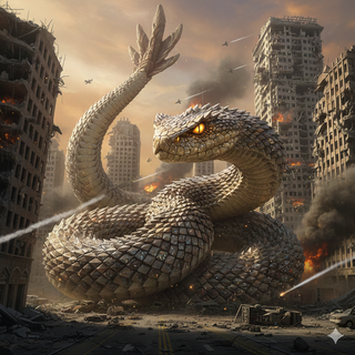 Diamondback Rattlesnake Kaiju