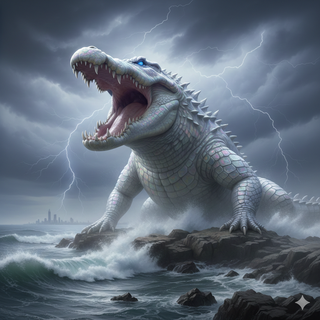 White Alligator Kaiju