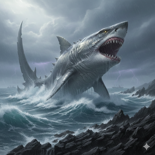 Great White Shark Kaiju