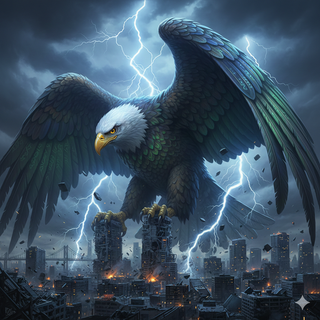 Bald Eagle Kaiju 