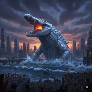 Godzilla: White Alligator