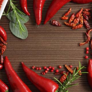 Red Chilli Pepper Spice Food