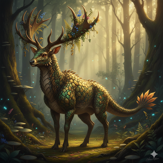 Dinosaur Deer