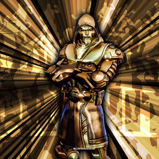 Gold Foil Doctor Doom Fortnite