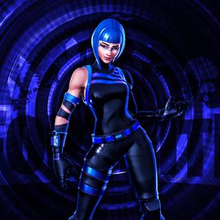 Blue And Black Wonder Fortnite