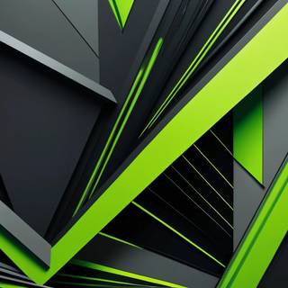 Lime Black Background