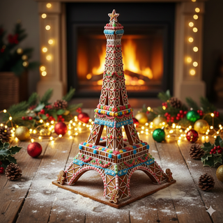 Gingerbread Eiffel Tower