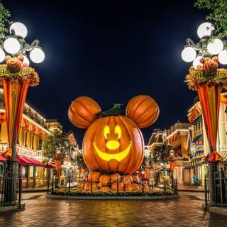 Halloween in Disneyland