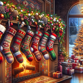 Christmas Stockings by QuantumCurator