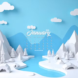 2026 January Calendar