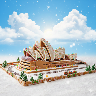 Gingerbread Sydney Opera House