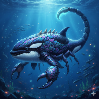 Orca Whale + Scorpion