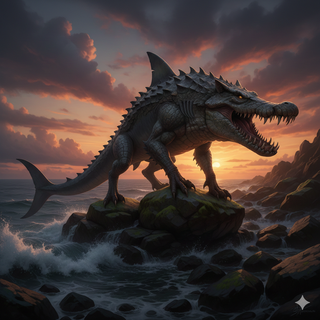 Shark + Wolf + Crocodile