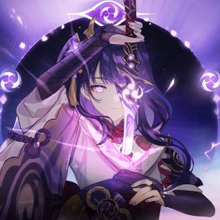 雷電将軍の壁紙