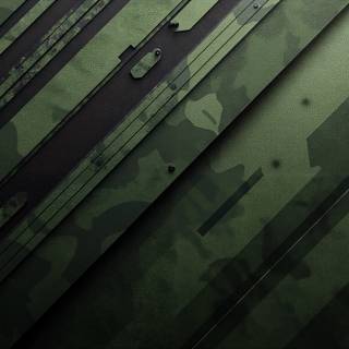 Green Camouflage Background