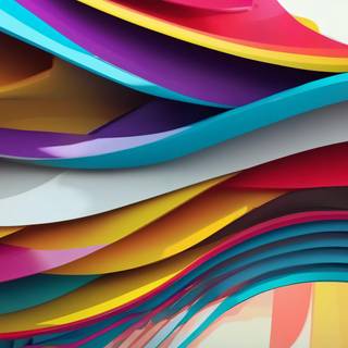 Colorful Abstract Waves
