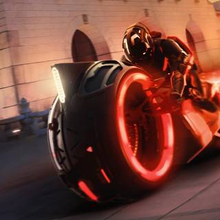 4K image of tron bike