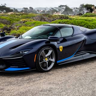 4K image of latest model of Ferrari 