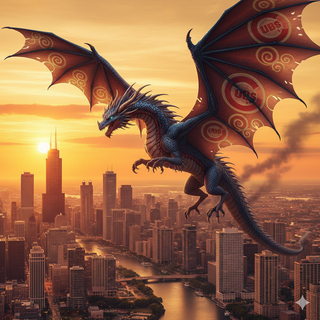 Chicago Cubs Dragon