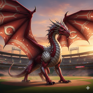 Cincinnati Reds Dragon