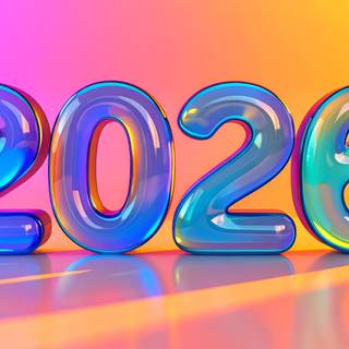 Vibrant 2026 New Year Colors