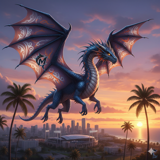 Miami Marlins Dragon