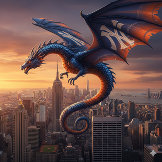 New York Mets Dragon