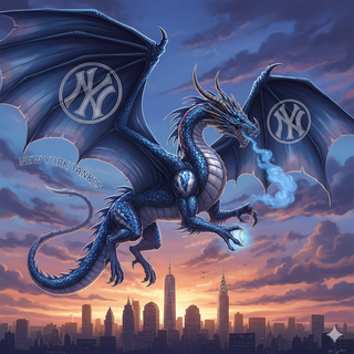 New York Yankees Dragon