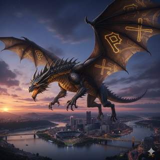 Pittsburgh Pirates Dragon