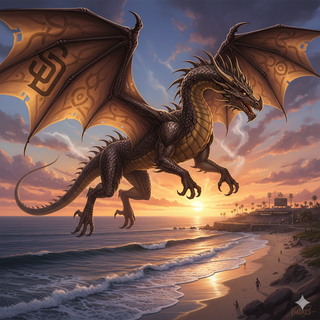 San Diego Padres Dragon