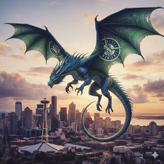 Seattle Mariners Dragon