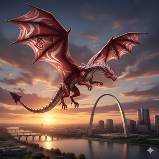 St. Louis Cardinals Dragon