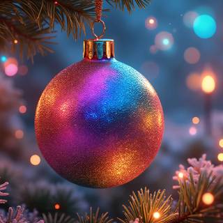 Glitter Xmas Ball