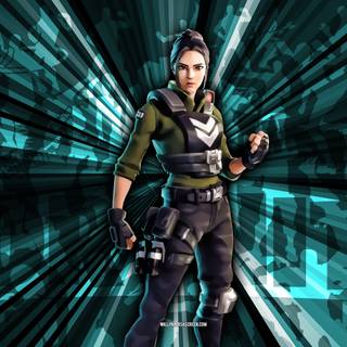 Green No Mask Waypoint Fortnite