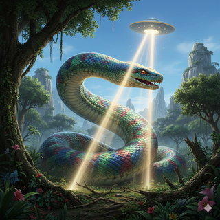 Anaconda transforms Giant from a UFO growth ray