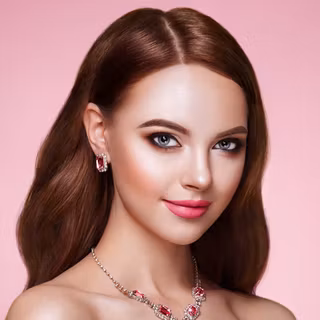 Glamorous Girl Portrait