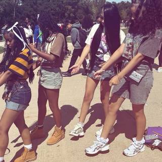 Me, Zurii, Jaii and Asia❤️