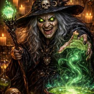 Witchcraft by love ( Hocus pocus turn horror )