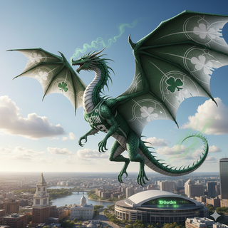 Boston Celtics Dragon